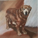 thumbnail painting of a dog