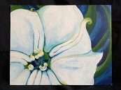 Thumbnail painting of a flower