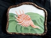 Thumbnail painting of a seashell